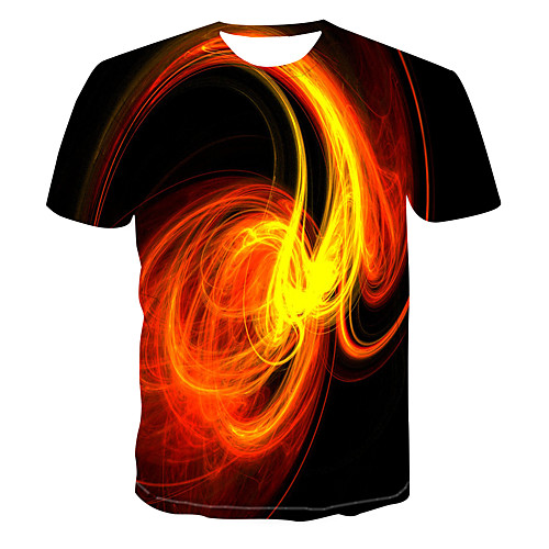 Men's Club Weekend Street chic / Punk & Gothic T-shirt - Color Block / 3D / Abstract Print Orange
Men's Club Weekend Street chic / Punk & Gothic T-shirt - Color Block / 3D / Abstract Print Orange