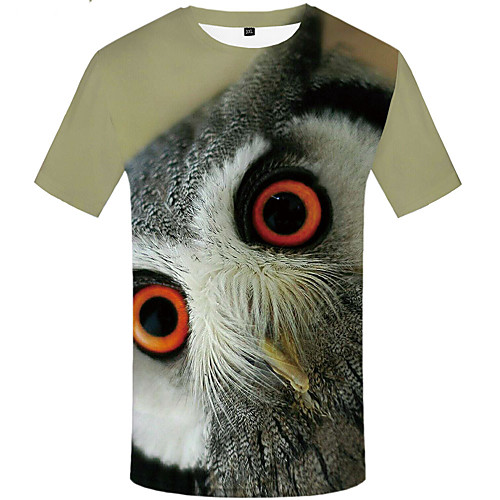 Men's Daily Sports Basic / Street chic T-shirt - 3D / Graphic / Animal Print Beige
Men's Daily Sports Basic / Street chic T-shirt - 3D / Graphic / Animal Print Beige