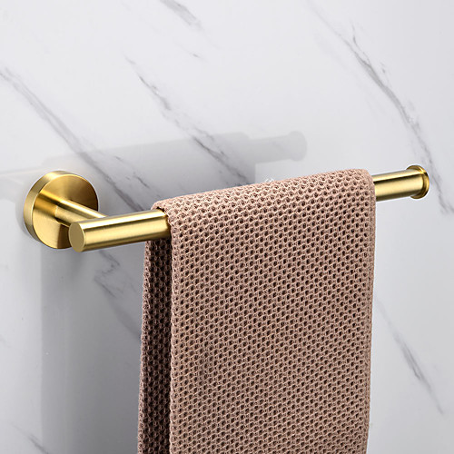 Best Quality Golden Towel Bar New Design / Creative Antique / Modern Stainless Steel / Low-carbon Steel / Metal 1pc - Bathroom towel ring Wall Mounted
Best Quality Golden Towel Bar New Design / Creative Antique / Modern Stainless Steel / Low-carbon Steel / Metal 1pc - Bathroom towel ring Wall Mounted