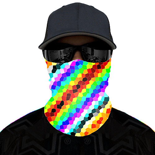 Neck Gaiter Pollution Protection Quick Dry Ultraviolet Resistant Rainbow Balaclavas Bandana for Adults' Road Cycling Hiking Cycling
Neck Gaiter Pollution Protection Quick Dry Ultraviolet Resistant Rainbow Balaclavas Bandana for Adults' Road Cycling Hiking Cycling