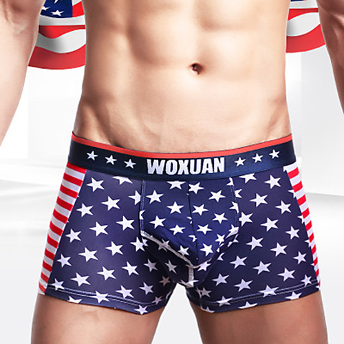 men's print cotton boxers underwear - normal, national flag 1 piece low waist blue s m l
men's print cotton boxers underwear - normal, national flag 1 piece low waist blue s m l