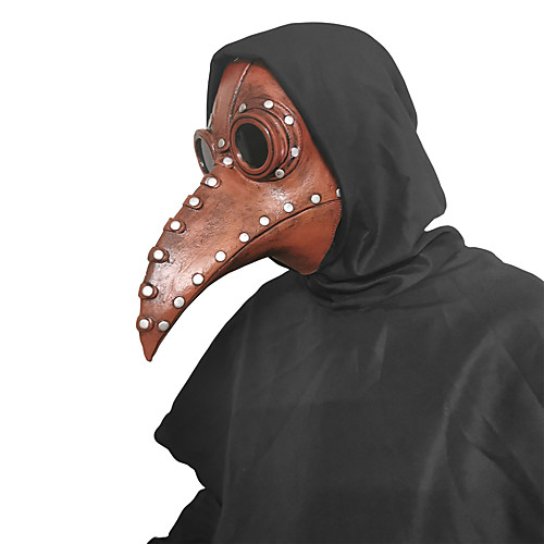 Plague Doctor Vintage Inspired Steampunk Punk Rave Mask Masquerade Sequins Rivet Costume Dark Brown Vintage Cosplay
Plague Doctor Vintage Inspired Steampunk Punk Rave Mask Masquerade Sequins Rivet Costume Dark Brown Vintage Cosplay