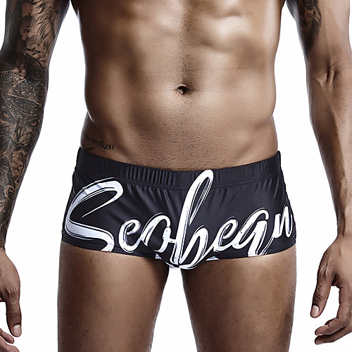 Men's Sporty Red Black Boy Leg Bottoms Swimwear Swimsuit - Letter Print M L XL Red
Men's Sporty Red Black Boy Leg Bottoms Swimwear Swimsuit - Letter Print M L XL Red