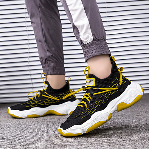 Men's Mesh Spring & Summer / Fall & Winter Classic / British Trainers / Athletic Shoes Walking Shoes Breathable Yellow / White / Black
Men's Mesh Spring & Summer / Fall & Winter Classic / British Trainers / Athletic Shoes Walking Shoes Breathable Yellow / White / Black