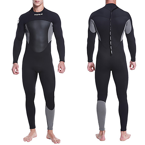 HISEA Men's Full Wetsuit 1.5mm SCR Neoprene Diving Suit Long Sleeve Patchwork Autumn / Fall Spring Summer / Winter / Stretchy
HISEA Men's Full Wetsuit 1.5mm SCR Neoprene Diving Suit Long Sleeve Patchwork Autumn / Fall Spring Summer / Winter / Stretchy