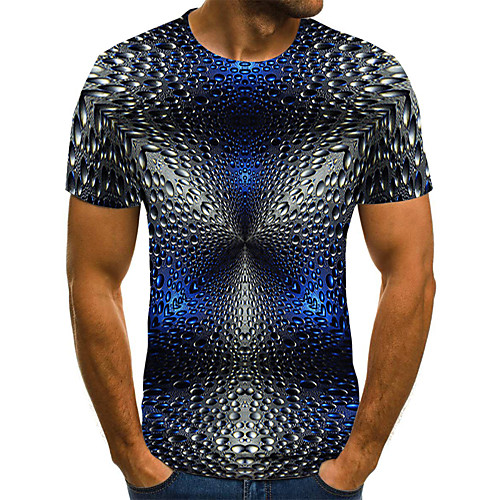 Men's Holiday Going out Street chic / Exaggerated T-shirt - Geometric / Color Block / 3D Print Rainbow
Men's Holiday Going out Street chic / Exaggerated T-shirt - Geometric / Color Block / 3D Print Rainbow