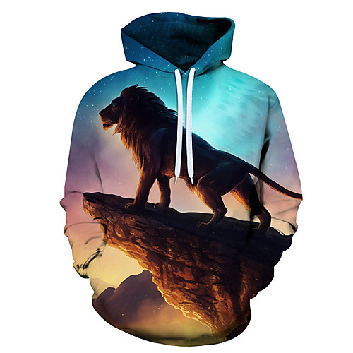 Men's 3D Print / Casual Hoodie - 3D / Cartoon / Character Rainbow US32 / UK32 / EU40
Men's 3D Print / Casual Hoodie - 3D / Cartoon / Character Rainbow US32 / UK32 / EU40