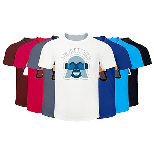 Men's Running T-Shirt Workout Shirt Round Neck Running Walking Jogging Breathable Quick Dry Moisture Wicking Sportswear Plus Size Tee / T-shirt Top Short Sleeve Activewear Micro-elastic
Men's Running T-Shirt Workout Shirt Round Neck Running Walking Jogging Breathable Quick Dry Moisture Wicking Sportswear Plus Size Tee / T-shirt Top Short Sleeve Activewear Micro-elastic