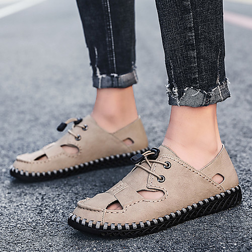 Men's Leather / Nappa Leather Spring & Summer Classic / British Oxfords Walking Shoes Breathable Camel / Khaki / Black
Men's Leather / Nappa Leather Spring & Summer Classic / British Oxfords Walking Shoes Breathable Camel / Khaki / Black