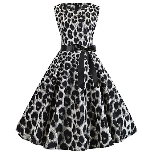 Women's Sheath Dress - Sleeveless Print Summer Casual 2020 Black Brown Gray S M L XL XXL
Women's Sheath Dress - Sleeveless Print Summer Casual 2020 Black Brown Gray S M L XL XXL