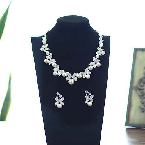 Women's Clip on Earring Necklace Stylish Imitation Pearl Imitation Diamond Earrings Jewelry Silver For Wedding Party Gift Engagement Festival
Women's Clip on Earring Necklace Stylish Imitation Pearl Imitation Diamond Earrings Jewelry Silver For Wedding Party Gift Engagement Festival