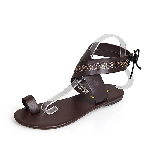 Women's Sandals 2020 Flat Heel Open Toe PU Casual / Minimalism Spring & Fall / Spring & Summer Marron / White / Black
Women's Sandals 2020 Flat Heel Open Toe PU Casual / Minimalism Spring & Fall / Spring & Summer Marron / White / Black