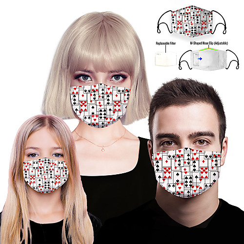 Mask Filter Element Women's Polyester Spandex One-Size Rainbow 1pc / pack Adults Layered Mesh Sport Home All Seasons
Mask Filter Element Women's Polyester Spandex One-Size Rainbow 1pc / pack Adults Layered Mesh Sport Home All Seasons