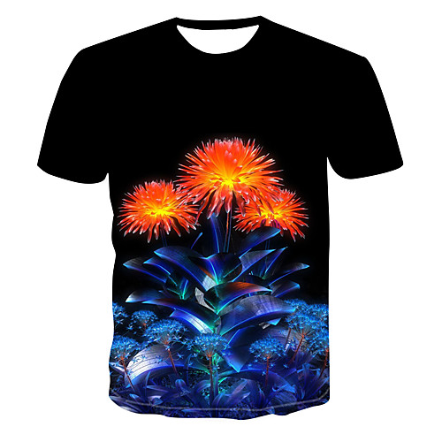 Men's Club Weekend Street chic / Punk & Gothic T-shirt - Floral / Color Block / 3D Print Black
Men's Club Weekend Street chic / Punk & Gothic T-shirt - Floral / Color Block / 3D Print Black