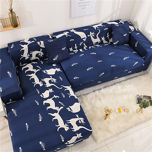Cartoon Pet Cat Dustproof All-powerful Slipcovers Stretch L Shape Sofa Cover Super Soft Fabric Couch Cover with One Free Pillow Case
Cartoon Pet Cat Dustproof All-powerful Slipcovers Stretch L Shape Sofa Cover Super Soft Fabric Couch Cover with One Free Pillow Case