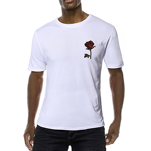 Men's Daily Sports Business / Basic T-shirt - Floral / Rainbow Black & White, Print Yellow
Men's Daily Sports Business / Basic T-shirt - Floral / Rainbow Black & White, Print Yellow
