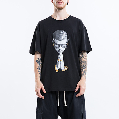 Men's Daily Sports Business / Basic T-shirt - Portrait Black & White, Print White
Men's Daily Sports Business / Basic T-shirt - Portrait Black & White, Print White
