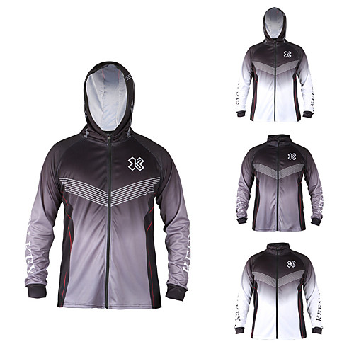 Men's Sun Protective Clothing Top Quick Dry Anti-Mosquito Anti-UV Fishing Camping Outdoor Fishing / Ice Silk / Micro-elastic
Men's Sun Protective Clothing Top Quick Dry Anti-Mosquito Anti-UV Fishing Camping Outdoor Fishing / Ice Silk / Micro-elastic