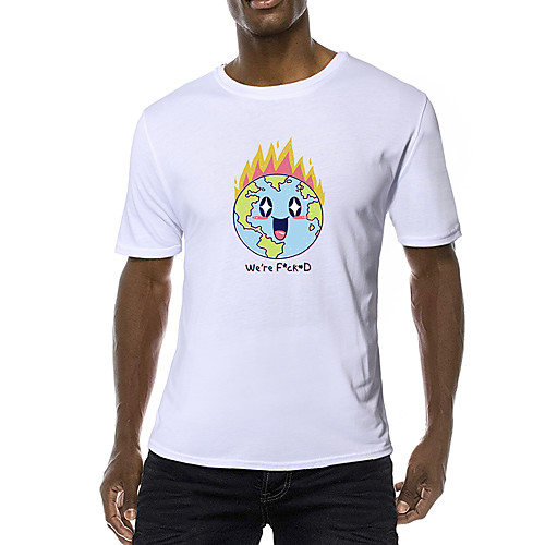 Men's Daily Sports Business / Basic T-shirt - Rainbow Black & White, Print Yellow
Men's Daily Sports Business / Basic T-shirt - Rainbow Black & White, Print Yellow