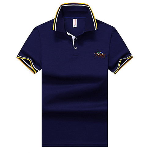 Men's Solid Colored Portrait Horse Embroidered Polo Business Basic Daily Work Yellow / White / Navy Blue
Men's Solid Colored Portrait Horse Embroidered Polo Business Basic Daily Work Yellow / White / Navy Blue