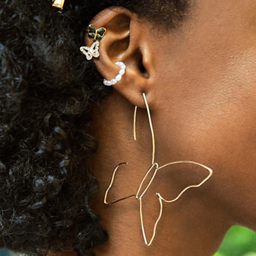 Women's Hoop Earrings Geometrical Precious Earrings Jewelry White / Black / Gold For Street
Women's Hoop Earrings Geometrical Precious Earrings Jewelry White / Black / Gold For Street