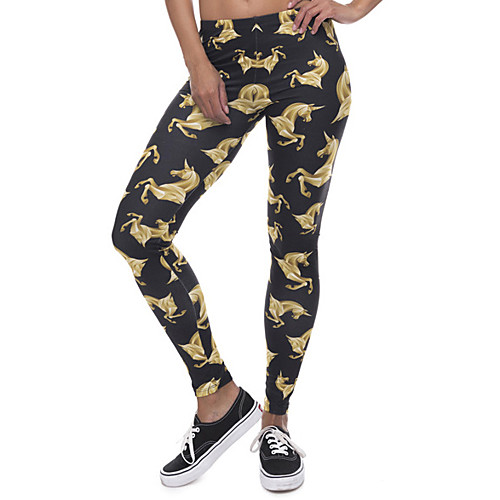Women's Sports / Yoga Sporty / Basic Legging - Print, Print Mid Waist Black One-Size
Women's Sports / Yoga Sporty / Basic Legging - Print, Print Mid Waist Black One-Size
