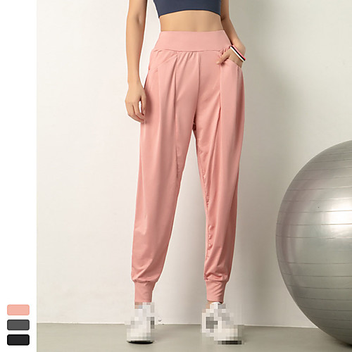 Women's High Waist Jogger Pants Joggers Running Pants Track Pants Sports Pants Sports Bottoms Running Jogging Training Breathable Quick Dry Tummy Control Solid Colored Black Blushing Pink Gray
Women's High Waist Jogger Pants Joggers Running Pants Track Pants Sports Pants Sports Bottoms Running Jogging Training Breathable Quick Dry Tummy Control Solid Colored Black Blushing Pink Gray