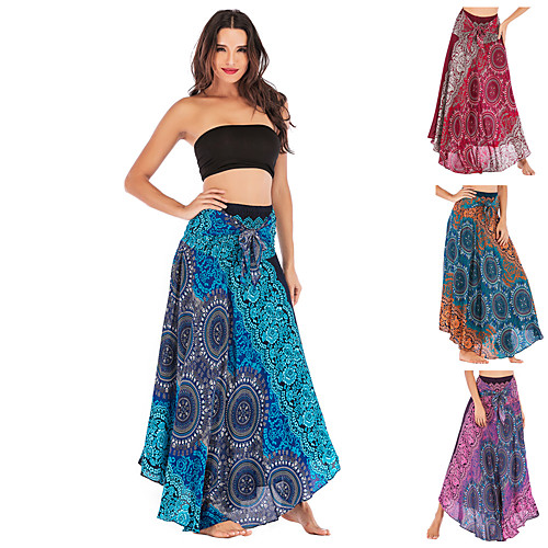 Women's Maxi Skirt Gypsy Dress Asymetric Hem Bohemian Burgundy Fuchsia Green Blue Yoga Pilates Dress Sport Activewear Comfy Breathable Quick Dry
Women's Maxi Skirt Gypsy Dress Asymetric Hem Bohemian Burgundy Fuchsia Green Blue Yoga Pilates Dress Sport Activewear Comfy Breathable Quick Dry