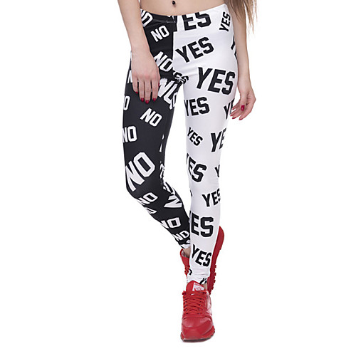 Women's Sports / Yoga Sporty / Basic Legging - Print / Color Block, Print Mid Waist Black One-Size
Women's Sports / Yoga Sporty / Basic Legging - Print / Color Block, Print Mid Waist Black One-Size