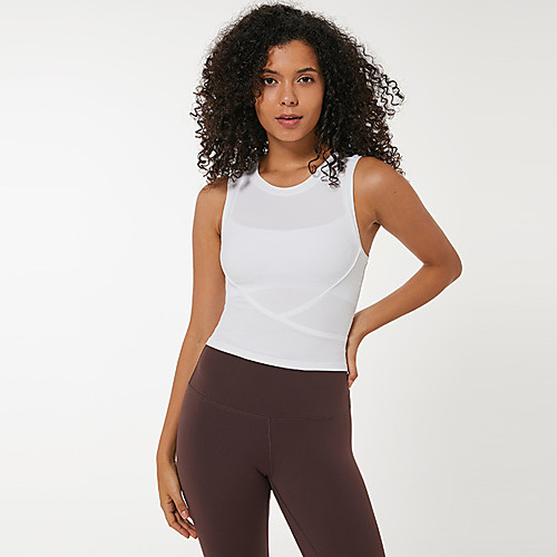 Women's Tank Top Solid Color White Black Blue Yoga Running Fitness Vest / Gilet Sport Activewear Breathable Quick Dry Comfortable Stretchy
Women's Tank Top Solid Color White Black Blue Yoga Running Fitness Vest / Gilet Sport Activewear Breathable Quick Dry Comfortable Stretchy