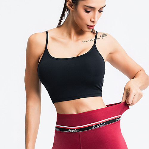 Women's Yoga Top Strap Tank Solid Color Red Black Elastane Yoga Running Fitness Vest / Gilet Top Sleeveless Sport Activewear Lightweight Breathable Comfortable Stretchy
Women's Yoga Top Strap Tank Solid Color Red Black Elastane Yoga Running Fitness Vest / Gilet Top Sleeveless Sport Activewear Lightweight Breathable Comfortable Stretchy