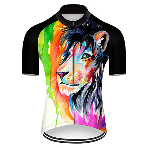 21Grams Men's Short Sleeve Cycling Jersey Black / Green Bike Jersey Top Mountain Bike MTB Road Bike Cycling Breathable Sports Clothing Apparel / Micro-elastic
21Grams Men's Short Sleeve Cycling Jersey Black / Green Bike Jersey Top Mountain Bike MTB Road Bike Cycling Breathable Sports Clothing Apparel / Micro-elastic