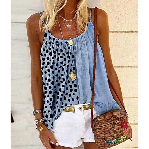 Women's Geometric Tank Top Daily Holiday Blue / Red / Blushing Pink / Khaki / Gray
Women's Geometric Tank Top Daily Holiday Blue / Red / Blushing Pink / Khaki / Gray