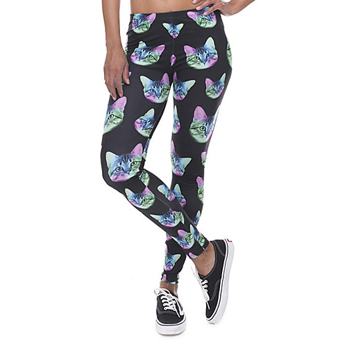 Women's Sports / Yoga Sporty / Basic Legging - Print, Print Mid Waist Black One-Size
Women's Sports / Yoga Sporty / Basic Legging - Print, Print Mid Waist Black One-Size