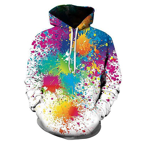 Men's 3D Print / Casual Hoodie - 3D / Cartoon / Character Rainbow US32 / UK32 / EU40
Men's 3D Print / Casual Hoodie - 3D / Cartoon / Character Rainbow US32 / UK32 / EU40