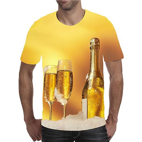 Men's Holiday Going out Street chic / Exaggerated T-shirt - Geometric / Color Block / 3D Print Rainbow
Men's Holiday Going out Street chic / Exaggerated T-shirt - Geometric / Color Block / 3D Print Rainbow