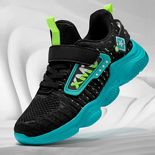 Boys' Comfort Flyknit Trainers / Athletic Shoes Big Kids(7years ) Walking Shoes Buckle Black / Beige / Dark Blue Spring / Summer
Boys' Comfort Flyknit Trainers / Athletic Shoes Big Kids(7years ) Walking Shoes Buckle Black / Beige / Dark Blue Spring / Summer