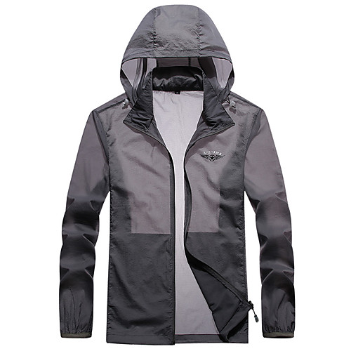 Men's Hiking Jacket Outdoor Waterproof Windproof Breathable Quick Dry Hoodie Top Fishing Climbing Beach Army Green / Grey / Blue
Men's Hiking Jacket Outdoor Waterproof Windproof Breathable Quick Dry Hoodie Top Fishing Climbing Beach Army Green / Grey / Blue