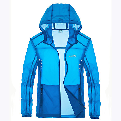 Men's Hiking Jacket Outdoor Waterproof Quick Dry Anti-Eradiation Hoodie Top Fishing Climbing Beach White / Grey / Sky Blue / Blue
Men's Hiking Jacket Outdoor Waterproof Quick Dry Anti-Eradiation Hoodie Top Fishing Climbing Beach White / Grey / Sky Blue / Blue