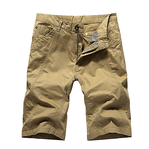 Men's Hiking Cargo Shorts Outdoor Front Zipper Comfortable Multi-Pocket Cotton Shorts Bottoms Fishing Beach White Army Green Khaki 29 30 31 32 33 Loose
Men's Hiking Cargo Shorts Outdoor Front Zipper Comfortable Multi-Pocket Cotton Shorts Bottoms Fishing Beach White Army Green Khaki 29 30 31 32 33 Loose