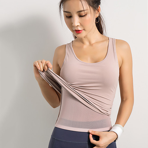Women's Racerback Double Layered Elastane Workout Shirt Tank Top Running Active Training Fitness Breathable Quick Dry Soft Sportswear Tank Top Top Sleeveless Activewear Stretchy
Women's Racerback Double Layered Elastane Workout Shirt Tank Top Running Active Training Fitness Breathable Quick Dry Soft Sportswear Tank Top Top Sleeveless Activewear Stretchy