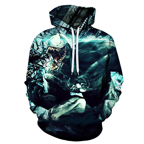 Men's 3D Print / Casual Hoodie - 3D / Cartoon / Character Black US32 / UK32 / EU40
Men's 3D Print / Casual Hoodie - 3D / Cartoon / Character Black US32 / UK32 / EU40