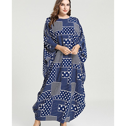 Women's Shift Dress Maxi long Dress - Long Sleeve Striped Summer Casual Chinoiserie 2020 Dusty Blue One-Size
Women's Shift Dress Maxi long Dress - Long Sleeve Striped Summer Casual Chinoiserie 2020 Dusty Blue One-Size