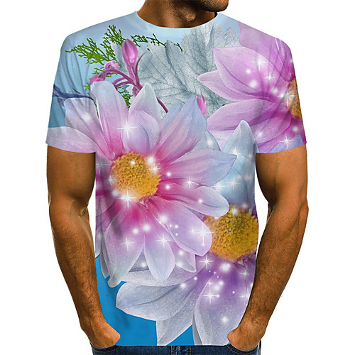 Men's Geometric 3D Print T-shirt Street chic Exaggerated Daily Going out Rainbow
Men's Geometric 3D Print T-shirt Street chic Exaggerated Daily Going out Rainbow