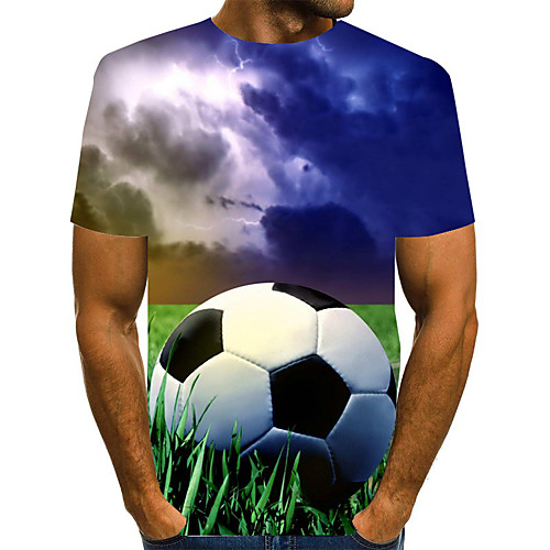 Men's Daily Weekend Basic / Exaggerated T-shirt - Color Block / 3D Print Rainbow
Men's Daily Weekend Basic / Exaggerated T-shirt - Color Block / 3D Print Rainbow