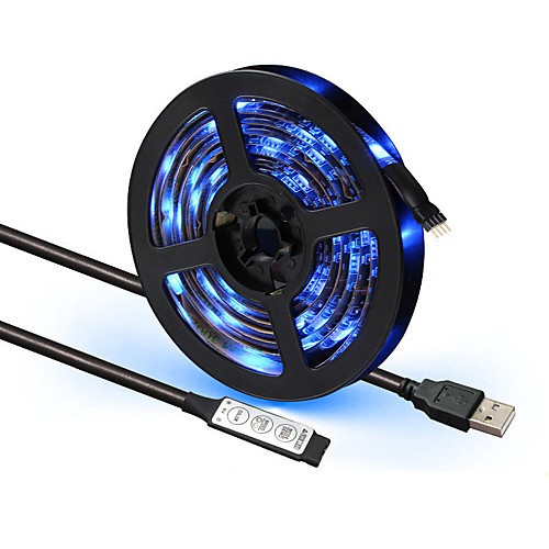 

2m RGB Tiktok LED Strip Lightss 60 LEDs SMD5050 10mm 1pc RGBWhite Christmas / New Year's Waterproof / Cuttable / USB USB Powered