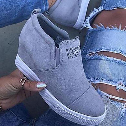 Women's Trainers / Athletic Shoes Spring / Summer Wedge Heel Round Toe Daily PU Light Brown / Black / Pink
Women's Trainers / Athletic Shoes Spring / Summer Wedge Heel Round Toe Daily PU Light Brown / Black / Pink