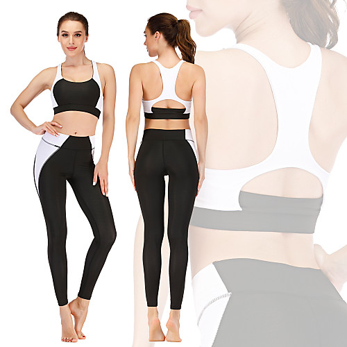 Women's 2pcs Tracksuit Yoga Suit Floral Print Black Yoga Running Fitness Sports Bra Leggings Clothing Suit Sleeveless Sport Activewear Breathable Moisture Wicking Butt Lift Tummy Control Stretchy
Women's 2pcs Tracksuit Yoga Suit Floral Print Black Yoga Running Fitness Sports Bra Leggings Clothing Suit Sleeveless Sport Activewear Breathable Moisture Wicking Butt Lift Tummy Control Stretchy