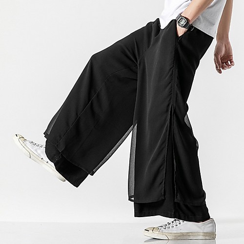 Men's Sporty / Chinoiserie Chinos Pants - Multi Color Drawstring Comfort Blue Light gray Black US32 / UK32 / EU40 US34 / UK34 / EU42
Men's Sporty / Chinoiserie Chinos Pants - Multi Color Drawstring Comfort Blue Light gray Black US32 / UK32 / EU40 US34 / UK34 / EU42