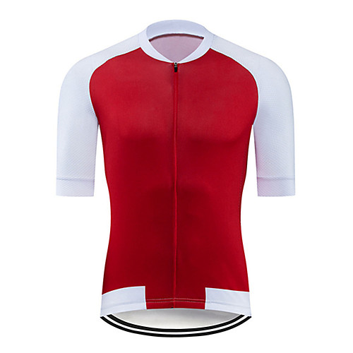 21Grams Men's Short Sleeve Cycling Jersey Red / White Blue / White Bike Jersey Top Mountain Bike MTB Road Bike Cycling UV Resistant Breathable Quick Dry Sports Clothing Apparel / Stretchy
21Grams Men's Short Sleeve Cycling Jersey Red / White Blue / White Bike Jersey Top Mountain Bike MTB Road Bike Cycling UV Resistant Breathable Quick Dry Sports Clothing Apparel / Stretchy
